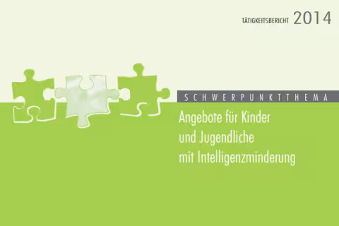 Titelblatt des Tätigkeitsberichts 2014 (PDF)